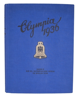 1936 Berlin Olympics Blue Cover Photo Album - Band 2